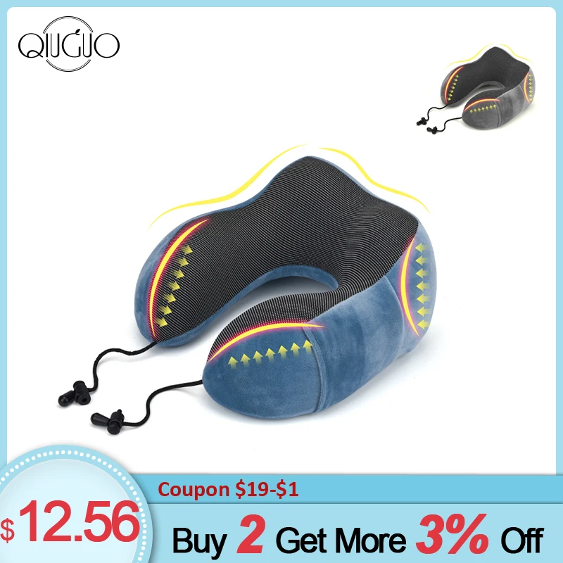 

Cervical Posture Corrector Neck Support U Shaped Memory Foam Neck Pillows For Relief Neck Pain Neck Cervical Brace