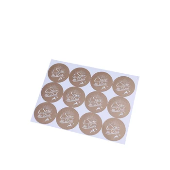 

120Pcs/pack High Quality Save The Date Packaging For Envelope Wedding Birthday Gifts Seal Sticker