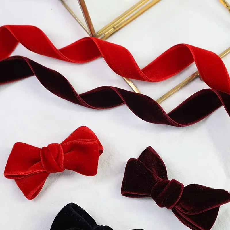6mm--38mm Black Velvet Ribbon Wedding Handmade Ribbon Gift Wrapping Hair Bowknot DIY Party Decoration Christmas ribbon decoration,ribbon supplies,wrapping ribbon,sewing ribbon,christmas ribbon,velvet ribbon