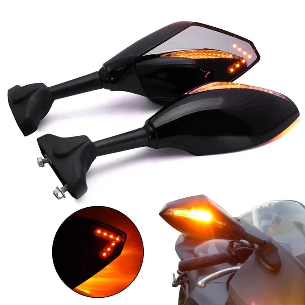 Rearview Mirror Motorcycle Accessories Mirror Motorcycle Led 60