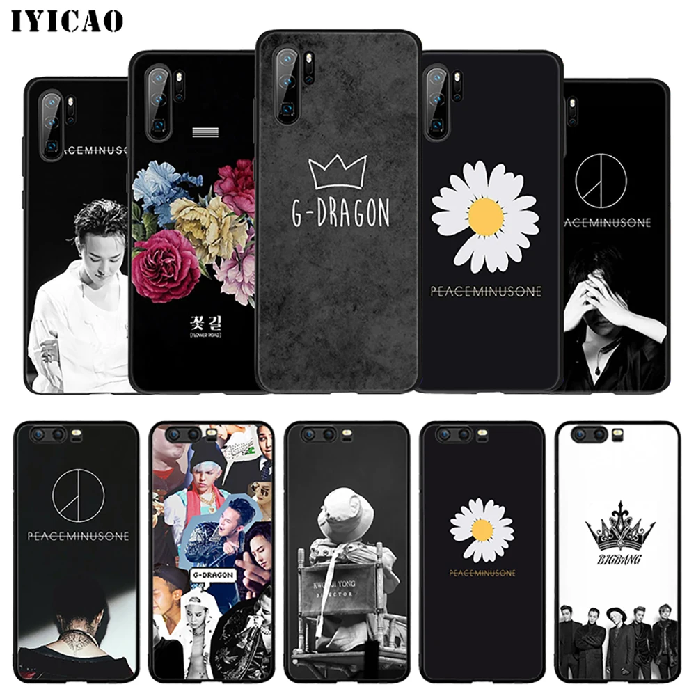 IYICAO G dragon GD BIGBANG мягкий чехол для huawei P30 P20 P10 P9 P8 P Smart Z плюс 2019 Lite рro 2018 2017 2016 ТПУ |