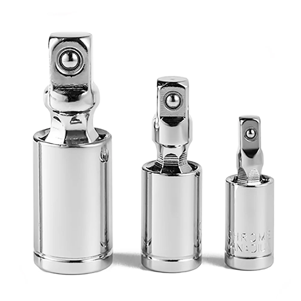Universal Joint Set Ratchet Angle Extension Bar Socket 1/4" 3/8" 1/2" New Universal Joint Set Ratchet Angle Extension Bar Socket 1/4" 3/8" 1/2" New