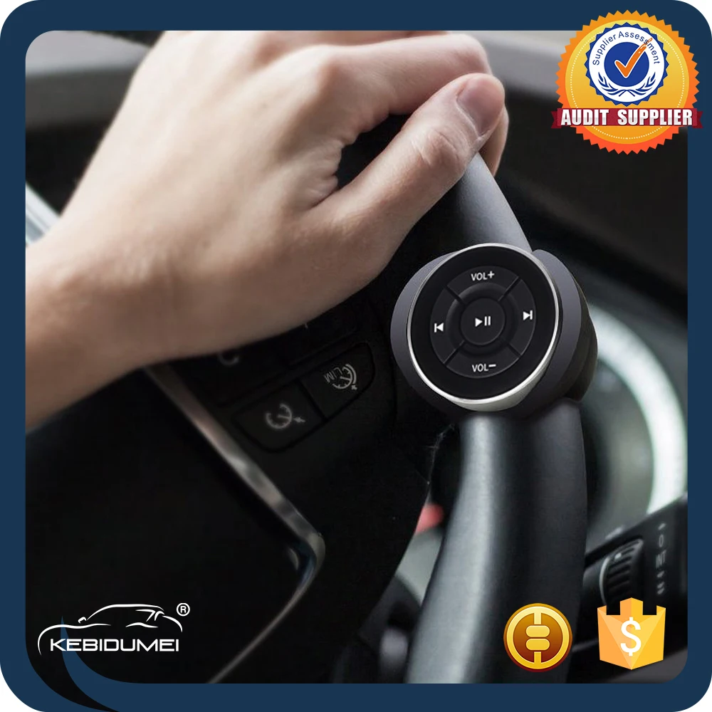 Автомобильный беспроводной Bluetooth медиаплеер на руль дистанционное управление Mp3