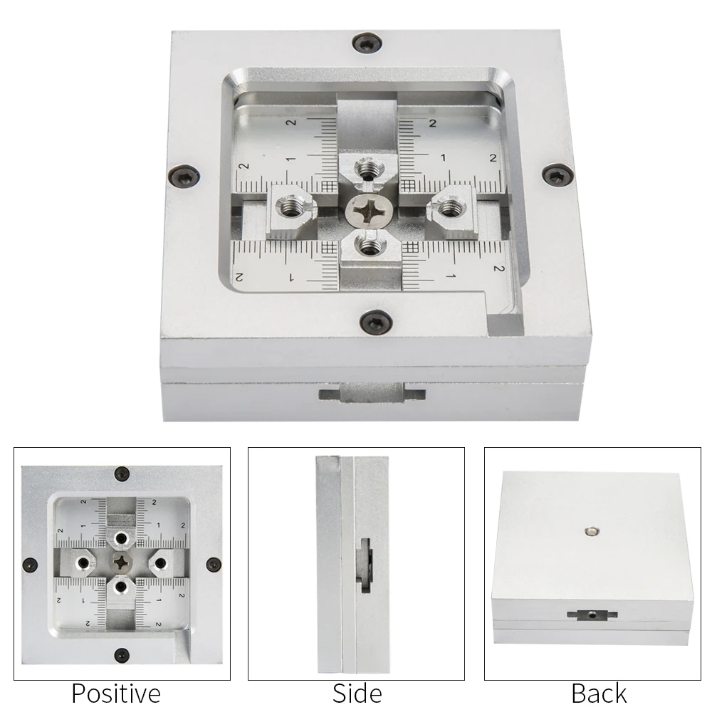HT-80H adjustable silvery BGA Reballing Station Holder JIG 80x80 mm Reballing tool