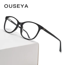 Ацетатные женские очки, оправа, Ретро стиль, плоский верх, мужские очки высокого качества, оправа для женщин# HT99033