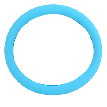 

newest Fashional Decoration New Soft Silicone Steering Wheel Cover Shell Skidproof Odorless Eco-Friendly Protector For Car hot