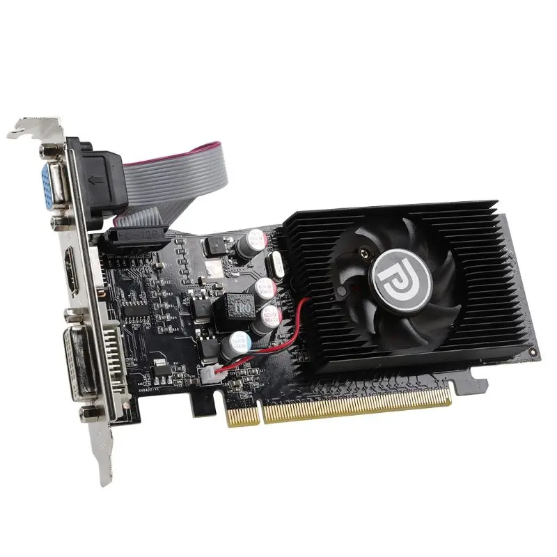 For GT210 Graphics Card 1024MB GDDR2 PCI-Express 3.0 DVI+VGA+HDMI G210 1GB 64Bit D2 Video Card