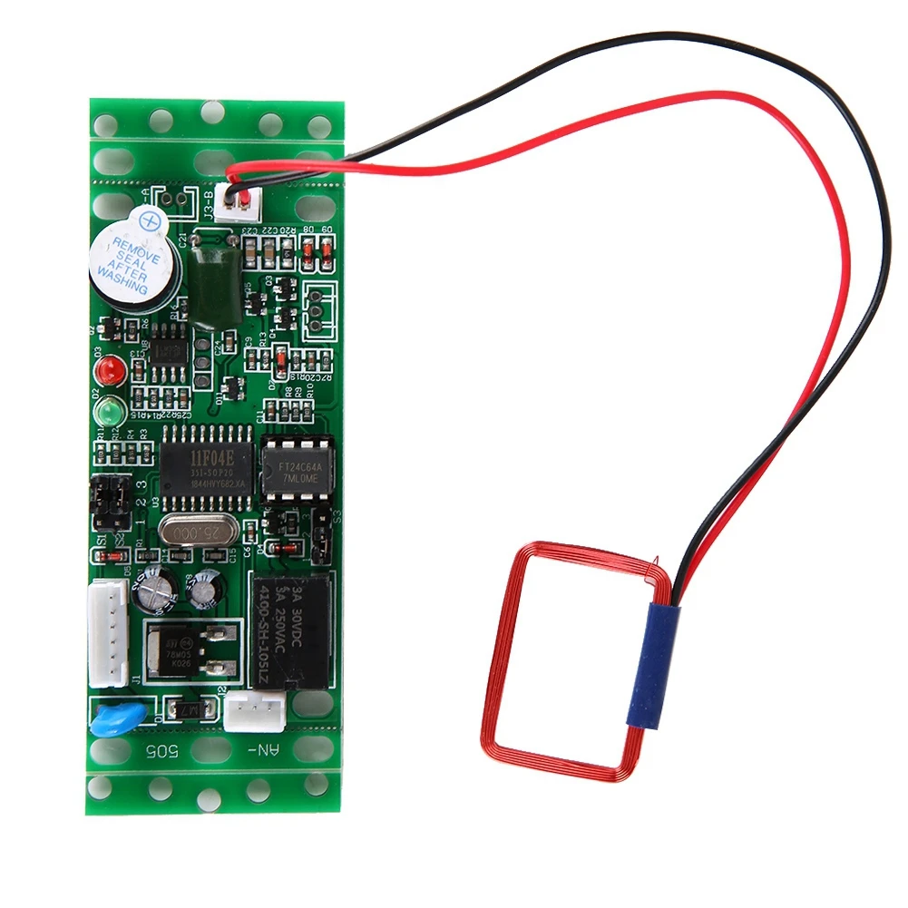 Door Accessories 125khz DC 9-12V Reader Module Embedded Control Board for Access Controller 9-12V 2000 User Capacity door access control switch