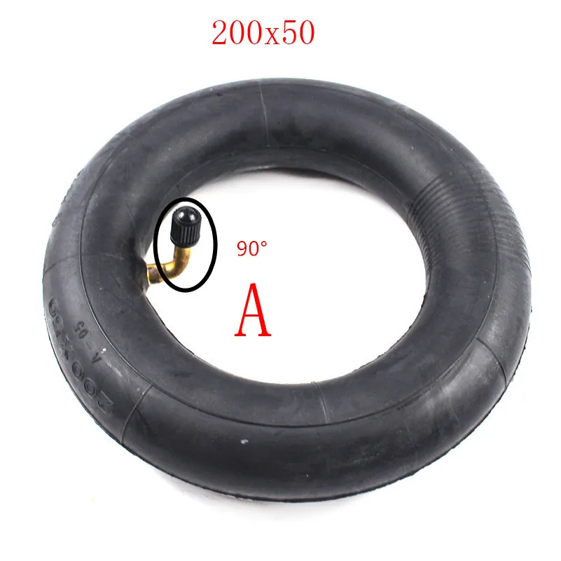 tire A 8 inch tire electric scooter 200x50 Inner Tube200*50 motorcycle part for Razor Scooter E100 E150 E200 eSpark Crazy Cart scooters - Цвет: tire A