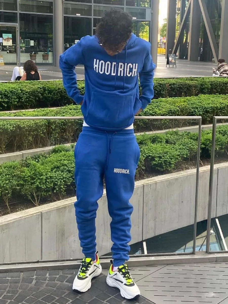 hoodrich tracksuit blue