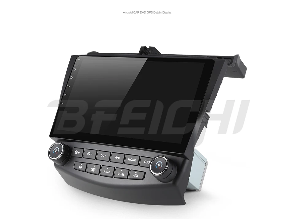 Excellent android 9.0 car dvd gps player for honda Honda Accord 7 2003-2007 with radio gps navigation support mirror link steering wheel 15
