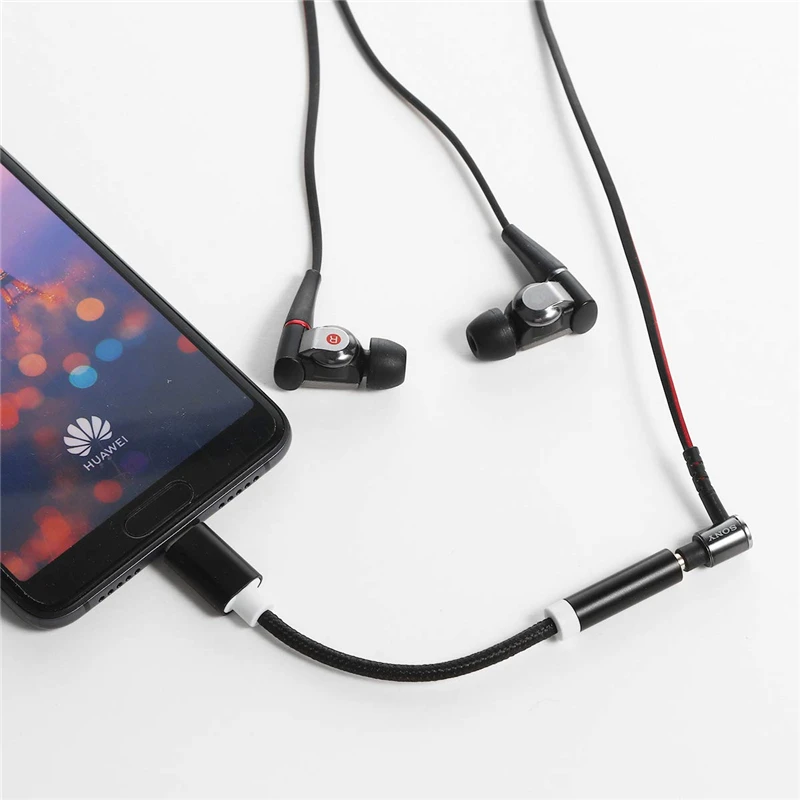 Type-C до 3,5 мм Jack конвертер аудио адаптер для наушников USB C до 3,5 мм Дополнительный разъем для наушников кабель для huawei P20 P30 Pro mate 10 20 Lite