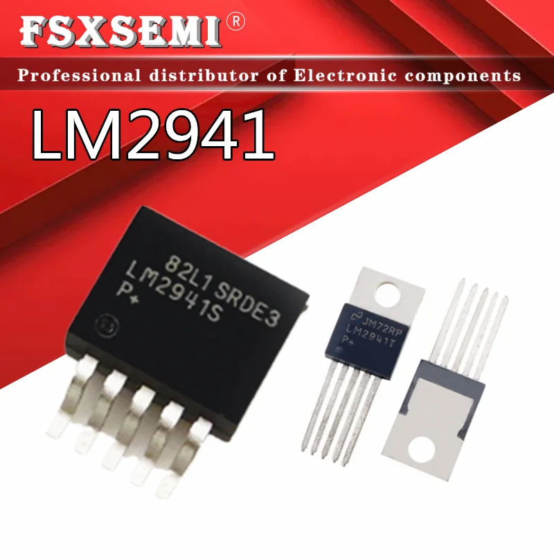 

5pcs/lot LM2941S LM2941 TO-263 LM2941T TO-220 Microwave circuit Voltage Regulator IC