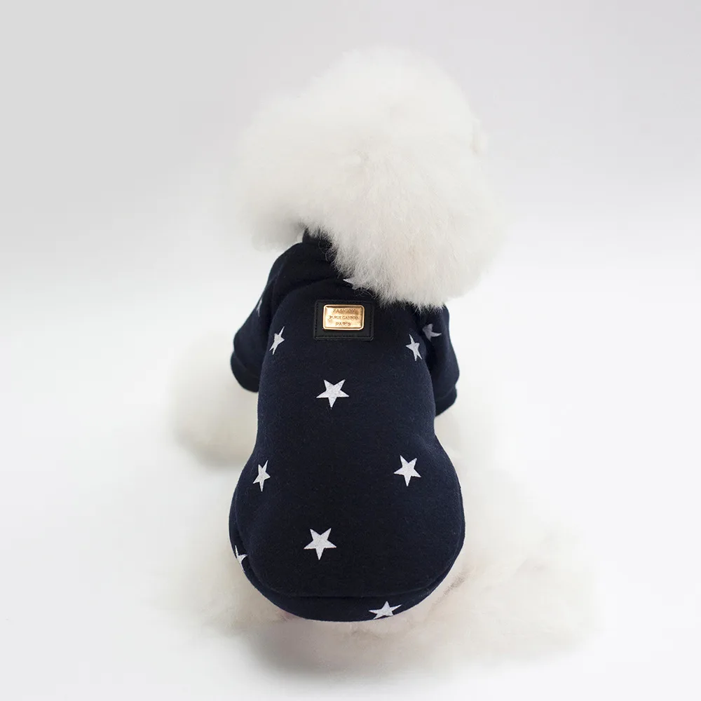 Dog Sweater French Bulldog Warm Dog Clothes Winter Pet Dog Coat Jacket For Small Medium Dogs Chihuahua  Clothes Hoodies