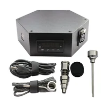 Сухой сжигание электронных сигарет кварцевый нагреватель катушки Электрический набор для ногтей регулятор температуры Мужская кварцевая крышка карбюратора SUB TWO