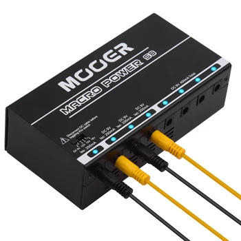

Mooer Macro Power MPS8 Power Supply S-8 Ports Isolated Guitar Effect Pedal Power Supply for Guitar Effect Pedal Guitar Accessory