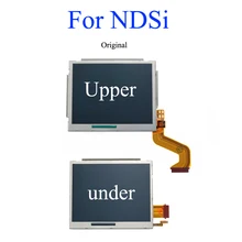 YuXi oryginalny górny szczyt zamiennik ekranu wyświetlacza LCD naprawa części dla Nintendo dla DSi dla ekranu LCD NDSI