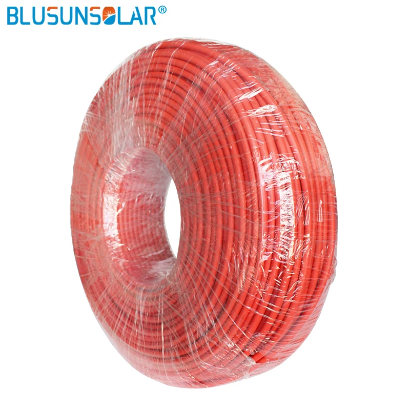 

High performance 6mm Solar PV Cable 10AWG Solar PV Cable with TUV 10M/ Roll