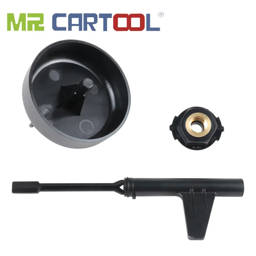 MR CARTOOL 3Pcs Car Transmission Oil Filler Tool Kit For Mercedes Benz 725.0 9-speed Change Tools Adapter Set | Автомобили и
