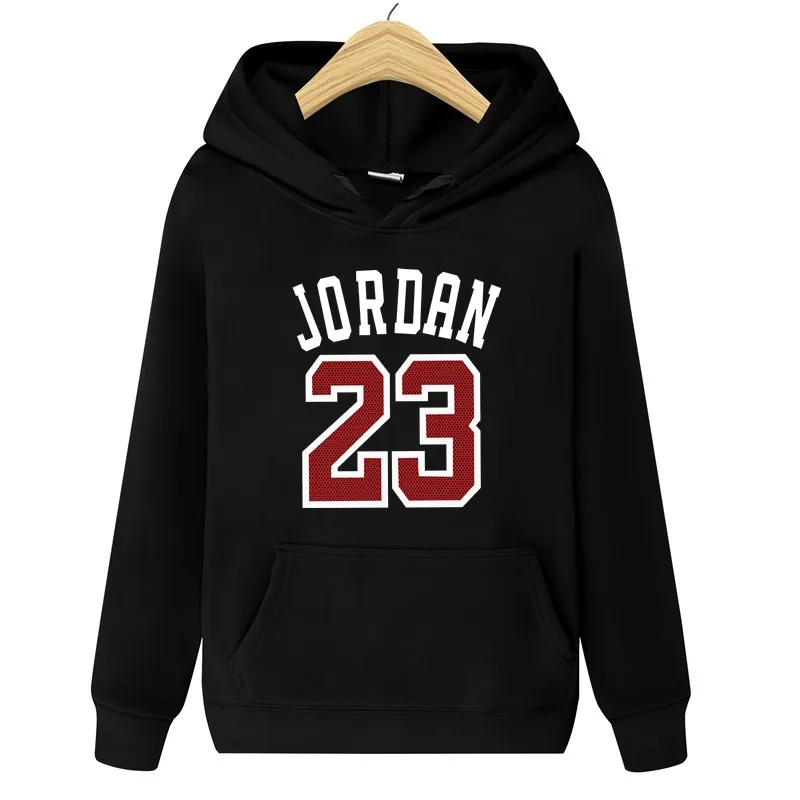 BLACK 023 Хит, новинка JORDAN 23, толстовка с буквенным принтом, мужские толстовки, модная одноцветная толстовка с капюшоном, мужской пуловер, мужские спортивные костюмы, Мужское пальто - Цвет: BLACK 023