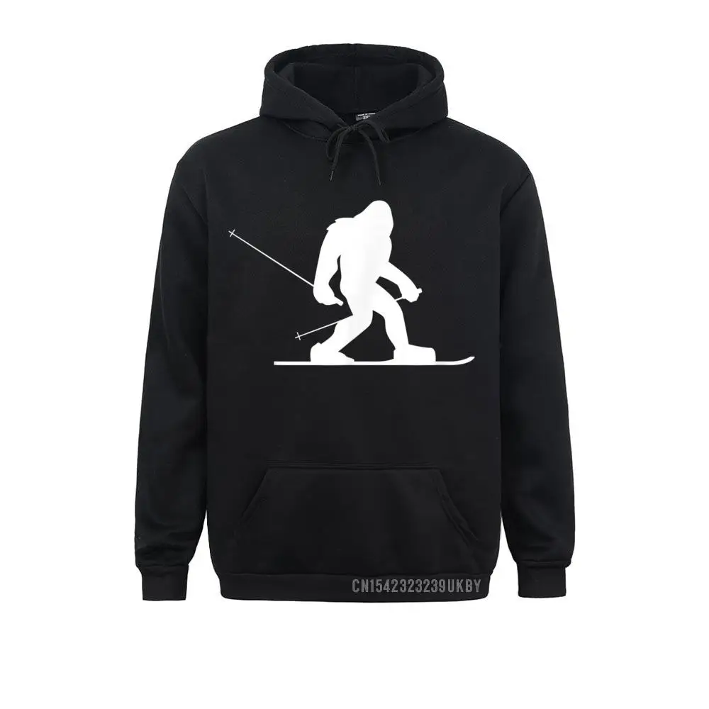 Hoodies Sportswears Skiing Bigfoot Shirt Funny Cute Sasquatch Ski Winter Gift__A10457 Fall Long Sleeve  Youth Sweatshirts Normal Cute Skiing Bigfoot Shirt Funny Cute Sasquatch Ski Winter Gift__A10457black