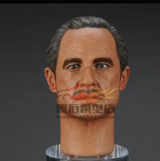 1/6 весы Marlon Brando The Godfather Corleone головной убор Аль Пачино голова вырезание для 1" мужской тела головной убор игрушки