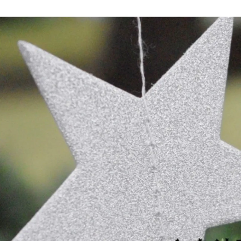 Olevovo вечерние украшения Мерцающая маленькая звезда Рождественский баннер пятиконечная звезда бумажный цветок свадебное украшение