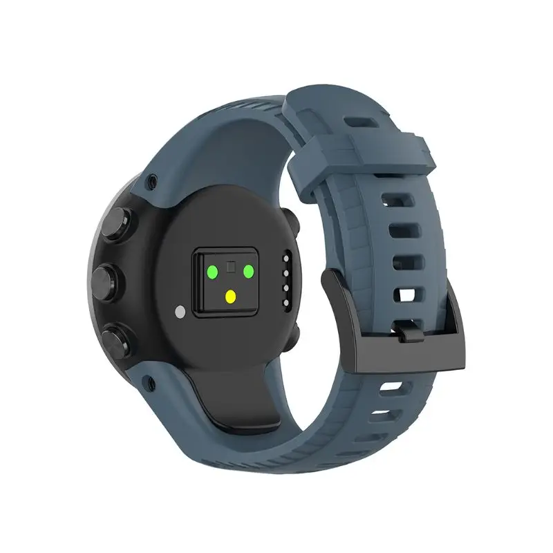 Soft Silicone Watchband Durable Wrist Strap for Suunto 5 Smart Watch Accessories for smart watch