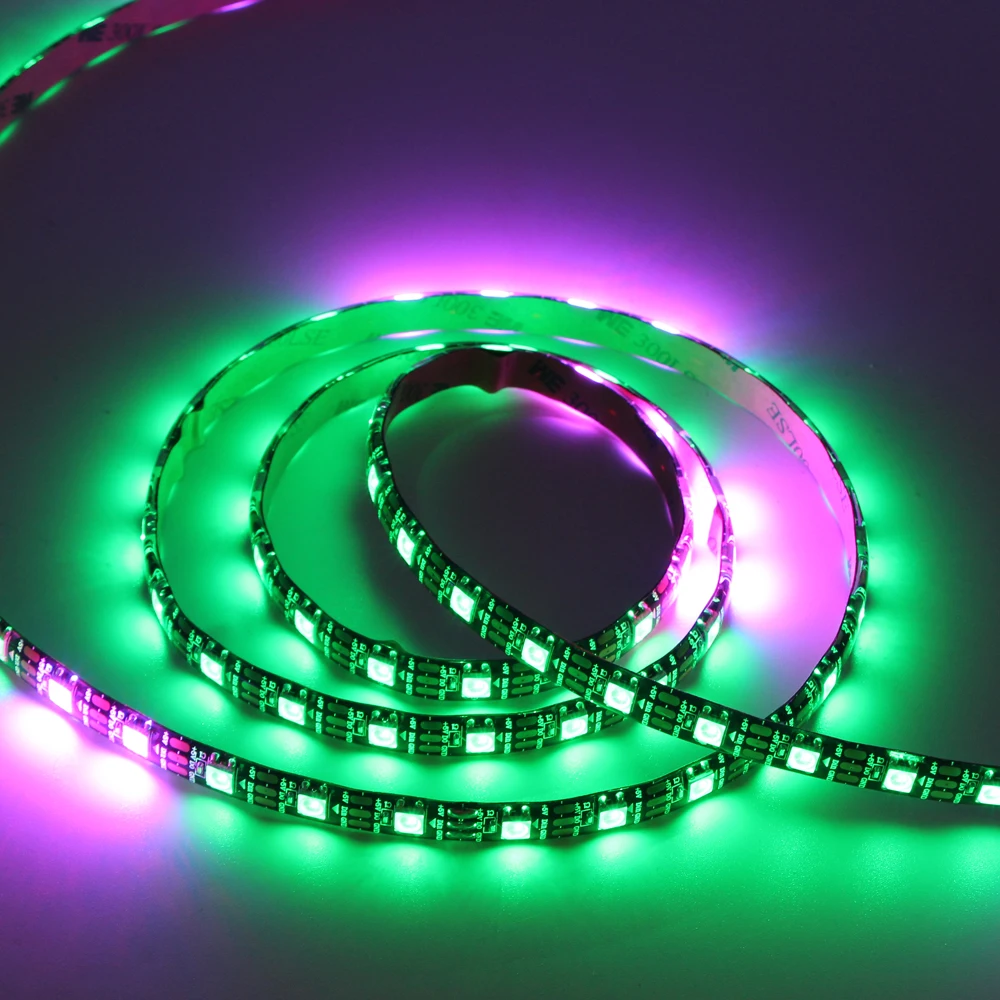 PCゲーム用にアドレス指定可能なレインボーLEDストリップ,3ピン5v rgb