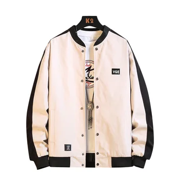 

2020 Spring New Jacket Men Bomber Jackets Mens Fashion Coat Streetwear Casual Brand Clothing Slim Fit Baseball Jacket Tops Male