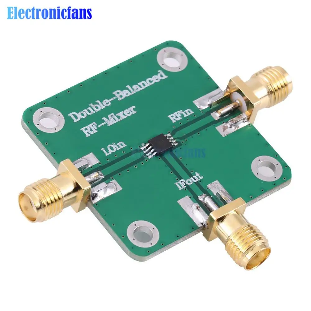 

Microwave Radio Frequency Dual Balanced RF Mixer Frequency Transducer RFin=1.5-4.5GHz RFout=DC-1.5GHz LO=312 Female Connector