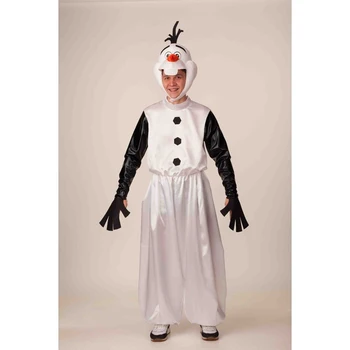 

Carnival costume "Olaf", jumpsuit, headdress, r. 52-54