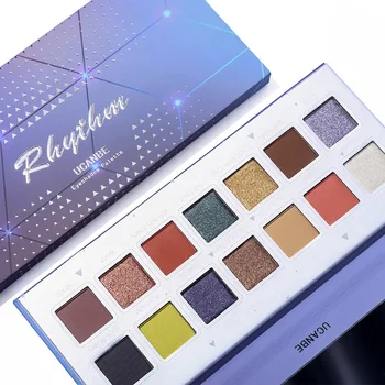 

New Arrival 14 Colors Fashion Pearlescent Waterproof Eyeshadow Palette Makeup Eye Shadow Waterproof Cosmetics Private Label