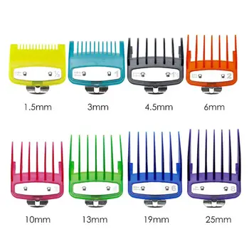 

8 Pcs/set Electric Clippers Caliper Limit Comb Oil Head Clipper Combs GXMC