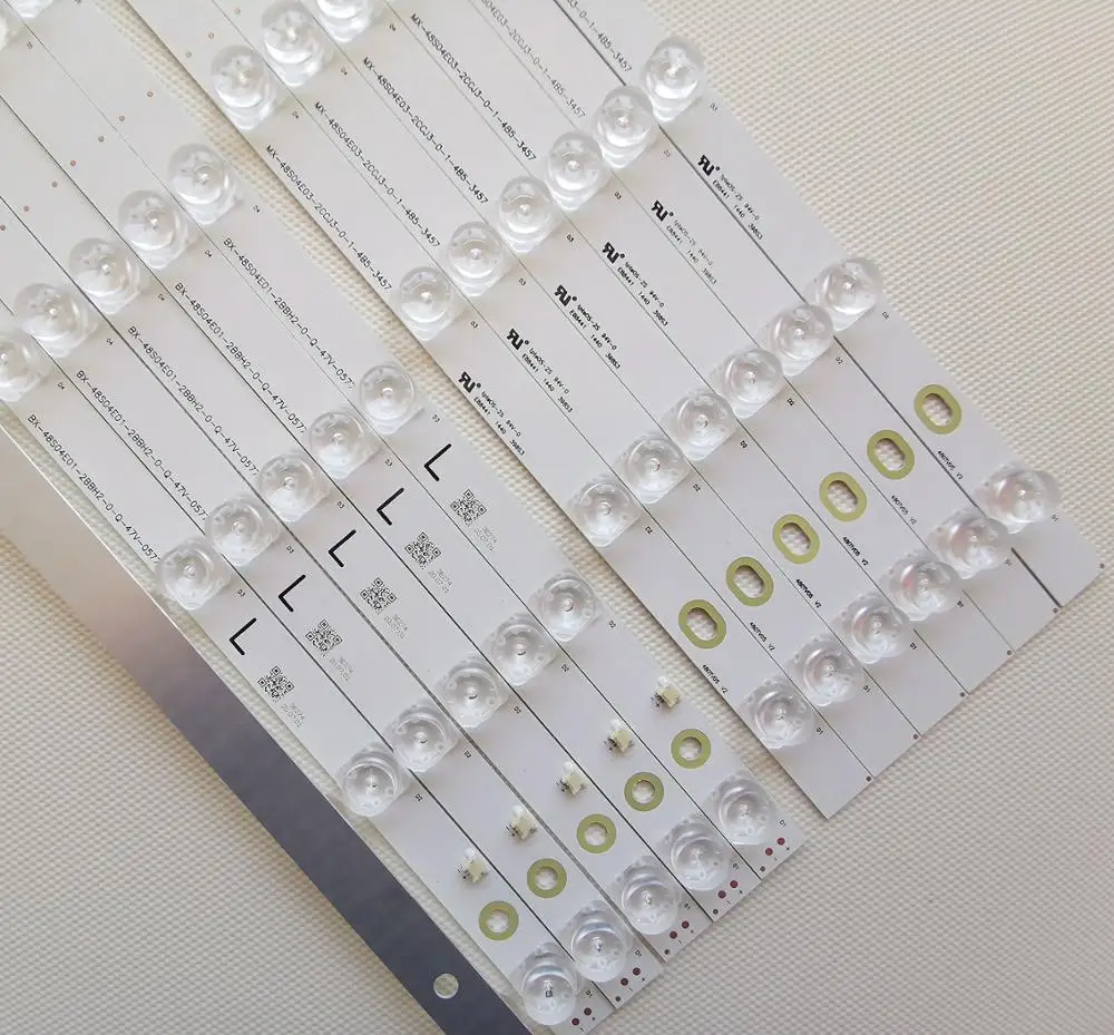 12 PCS LED Bar для Panasonic TX 48AX630B 48AX630E 48AXW634 TH 48AX670 480TV05 480TV06 V2 R L BX 480S04E01|Светодиодные ленты| |