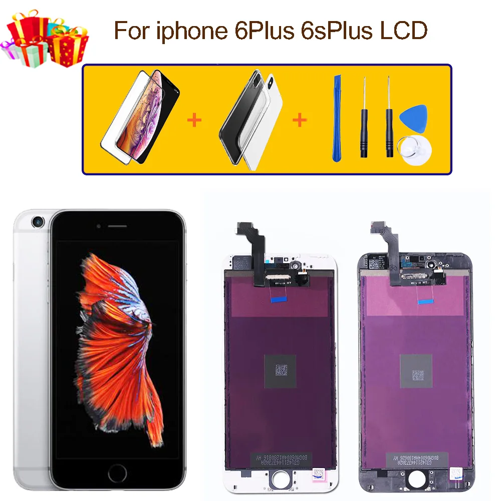ЖК-дисплей AAA + для iPhone 6 6S 7 8 Plus сенсорный экран в сборе сменный iphone | Мобильные