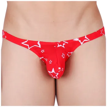 

Sexy Underwear Men's Thongs G-Strings Men Cotton Fashion Jockstrap Mini Briefs Bikini Shorts Low Waist Briefs Underwear ^S