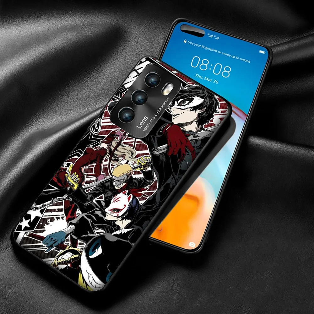 Чехол Lavaza Persona 5 P5 для Huawei P8 P9 P10 P20 P30 Y6 Y7 Y9 Lite Pro P Smart Nova 2i 3i Mini 2017 2018|Бамперы| |