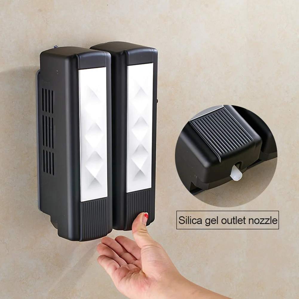 

Soap Dispenser Home Hotel Shower Bathroom Kitchen ABS Toilet Liquid Hand Pressing Wall Mounted Waterproof Shampoo Accessories