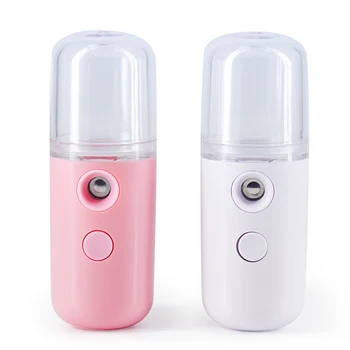 

USB Humidifier Rechargeable Nano Mist Sprayer Facial Nebulizer Steamer Moisturizing Beauty Instruments Face Skin Care Tools