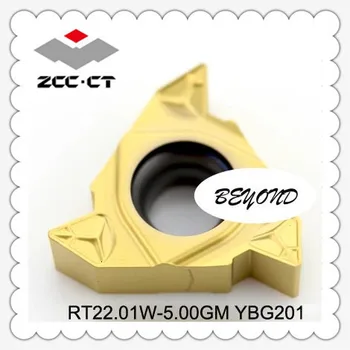 

ZCC RT22.01W-5.00GM YBG201 Machine Carbide Inserts RT22.01 RT 22.01 Lathe Cutter Lathe Tools Turning Tool 10pcs Original Tools