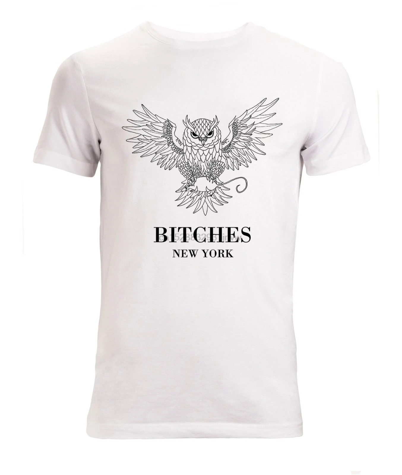 Новые модные крутые повседневные футболки с надписью &quotBitches&quot &quotНью-Йорк&quot