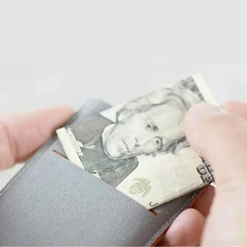 DAX V2 Mini Card Holder Slim Portable Paper Holder Pulled Design Men Women Wallet 5 Cards Short Money wallet card holder credit card holder card holder card wallet wallet card bag