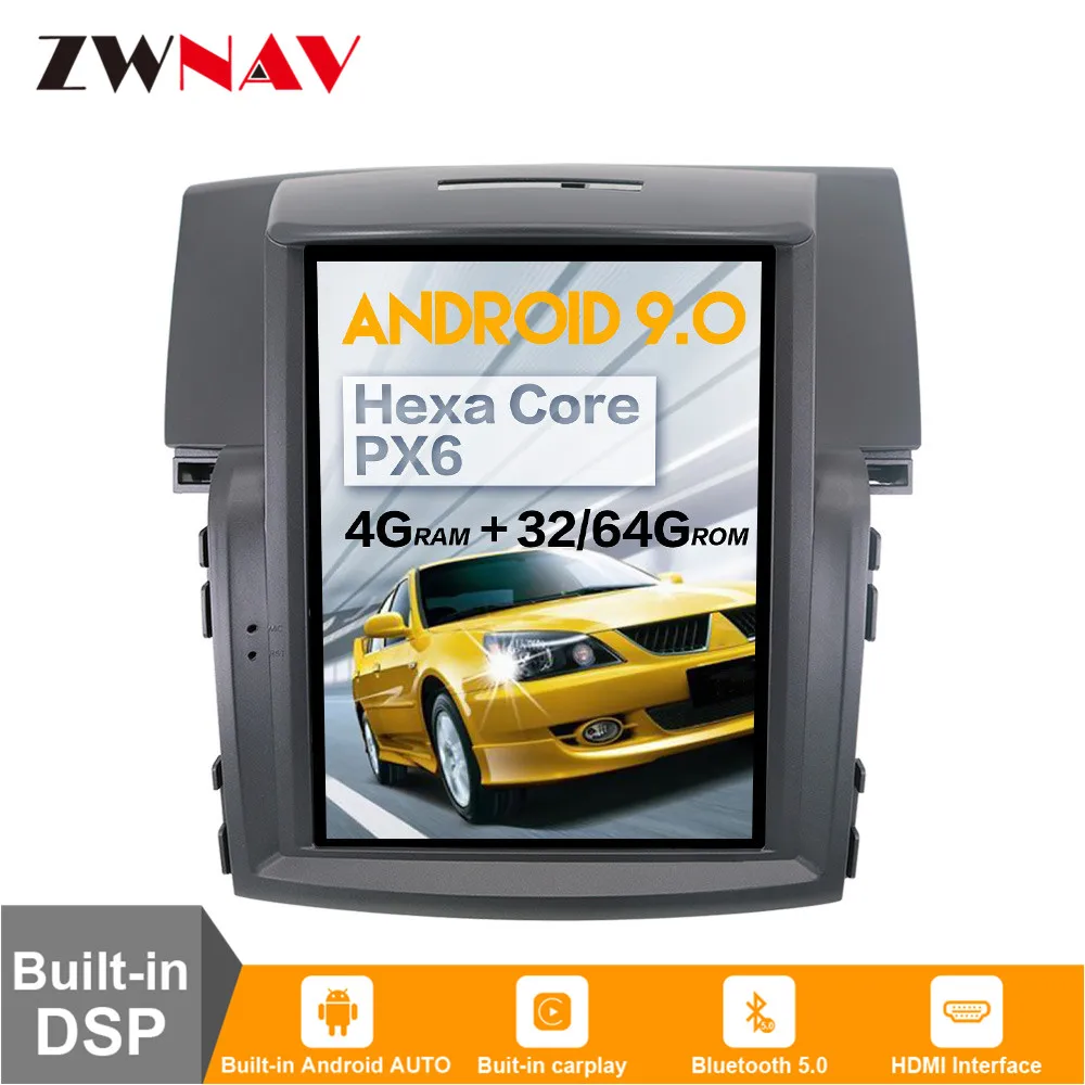 Clearance DSP Carplay vertical Tesla screen Android 9.0 Car Multimedia Player For Honda CRV 2006-2011 GPS Radio Auto stereo map head unit 0