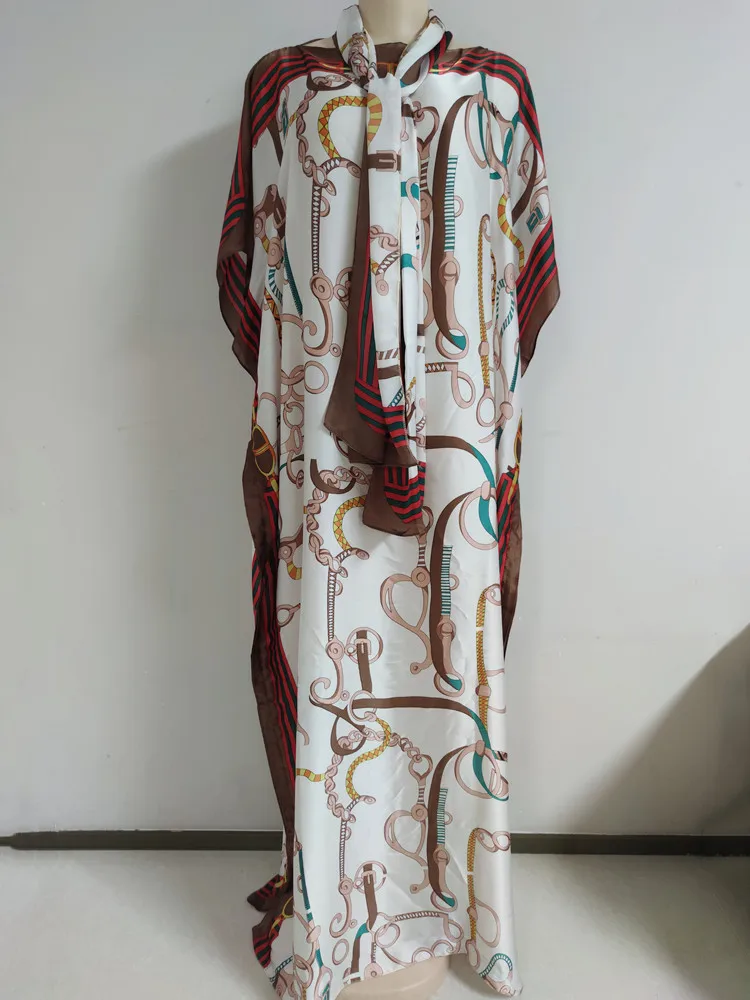 African Dress Dress Length 130cm Bust:130cm New fashion dress for women/lady Elegant oversized African print dresses