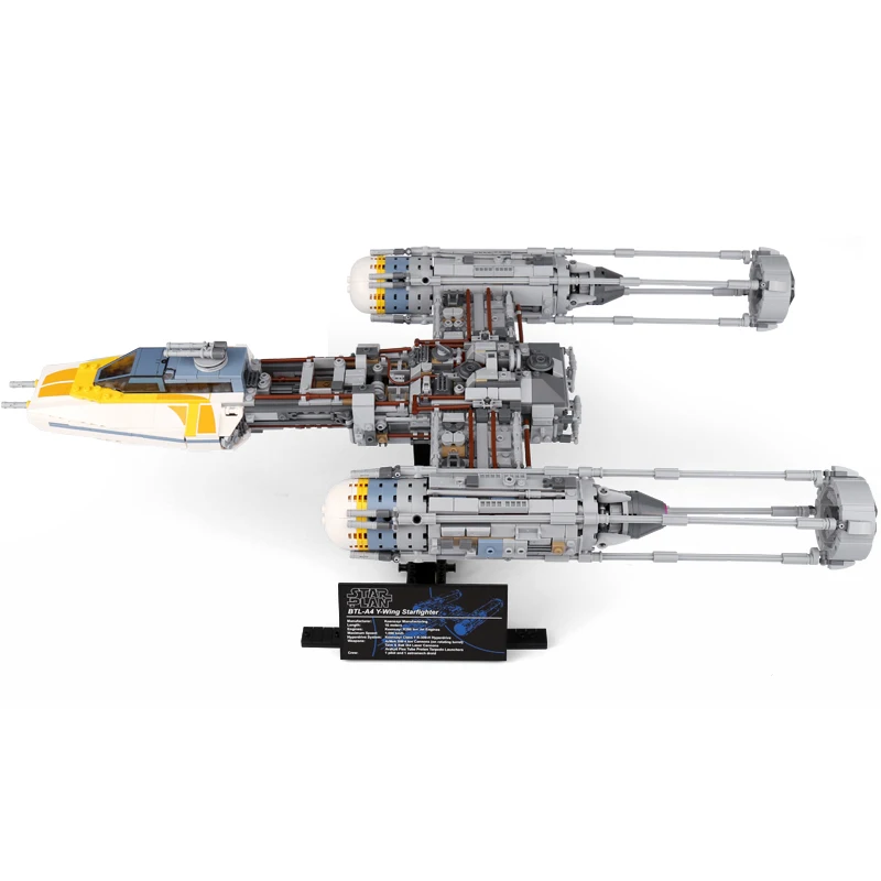 Star 05143 военные игрушки, совместимые с 75181 Y-истребитель, набор строительных блоков, кирпичи, игрушки для детей, подарки на день рождения для мальчиков