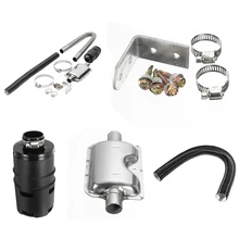 

For Air Diesel Heater 24mm Exhaust Silencer Muffler 25mm Air Filter 60cm Pipe Car Exhaust Tip Systems Pipe Fittings