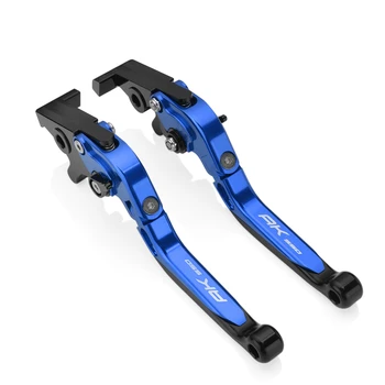 

For KYMCO AK550 AK 550 2017 2018 CNC Brake Clutch Levers Folding Extendable Adjustable Handle Lever With AK550 Logo