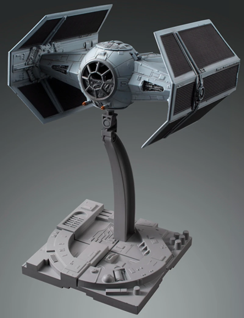 Bandai 1/72 титановый истребитель Расширенный X1 Дарт Вейдер выделенная модель Звездные войны ПВХ персонаж Модель Детская кукла игрушка