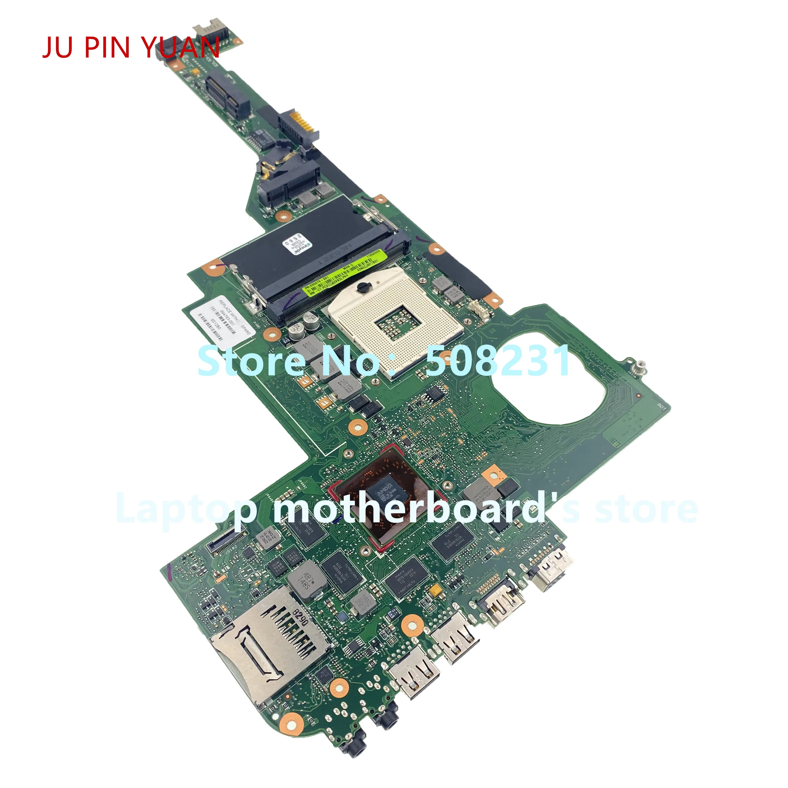 JU PIN YUAN 694763-001 694763-501 для ноутбука HP Pavilion DV4-5000 материнская плата 100% полностью